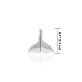 Whale Tail Silver Pendant TPD5302 - Pendant